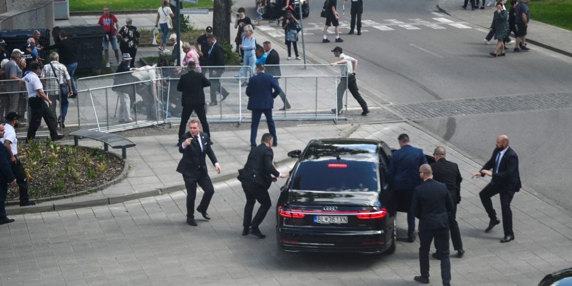 Slovak PM Fico shot and wounded, Slovak media report
