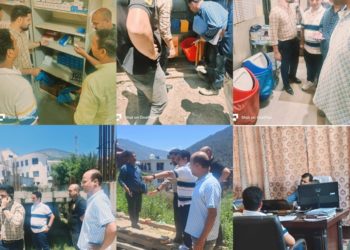 Team of officers assess cleanliness, sanitation standards in AH GMC Doda