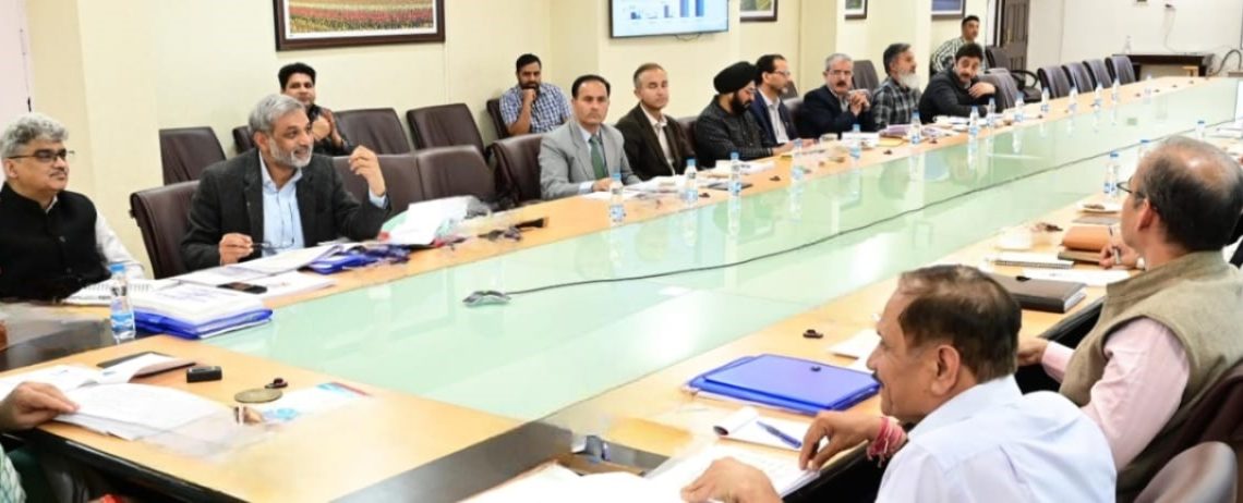 Lt Governor reviews progress of schemes & projects of Jal Shakti Department Access to safe and adequate drinking water and sanitation to every citizen is my commitment: LG