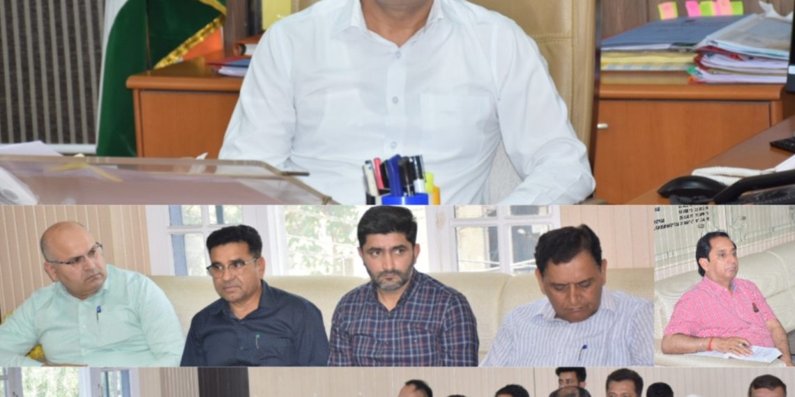 DDC Rajouri discusses annual action plan under PMKKKY