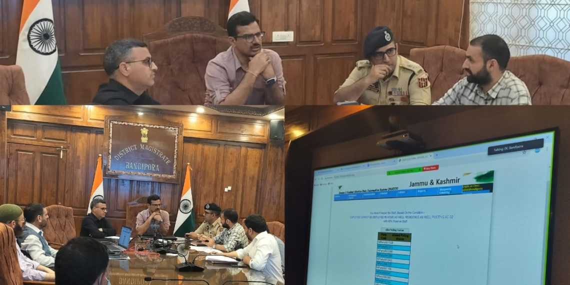 Lok Sabha Elections-2024 Final Randomization of Poll Staff held at Bandipora
