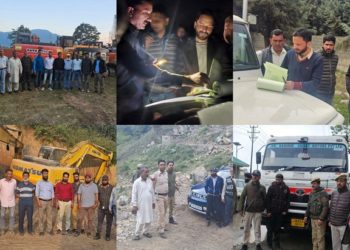 Illegal Mining: 211 Vehicles seized, Rs.72 lakh fine/ penalty realised in first quarter at Pulwama
