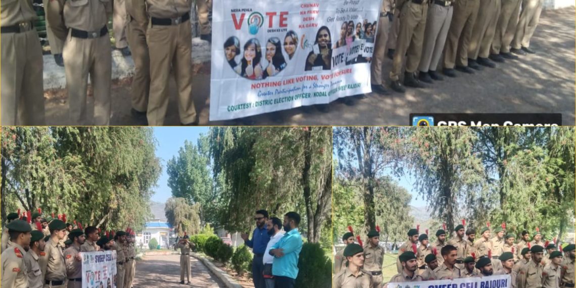 Lok Sabha Elections 2024: SVEEP Team interacts with NCC Cadets at GDC Rajouri