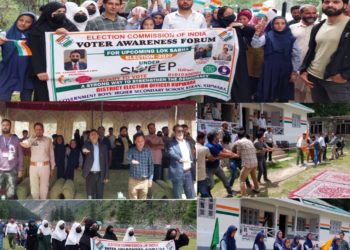 Lok Sabha Elections 2024: Scores throng Mega SVEEP event at Keran, vow to vote on May 20 elections.