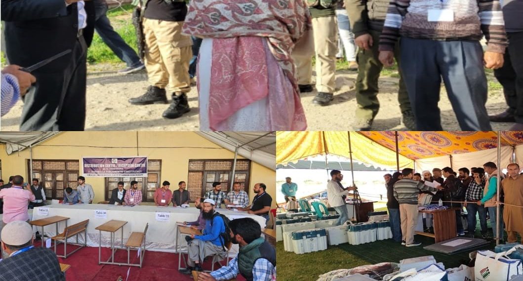 Lok Sabha Elections 2024:  Election teams reach all Polling stations across Kupwara district successfully, DEO Kupwara meticulously supervises the dispatch of Poll parties, election material.