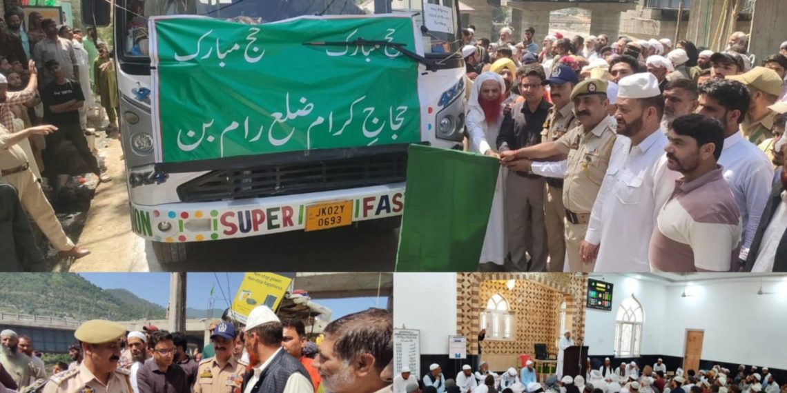 ADC Ramban flags-off batch of Hajj Pilgrims