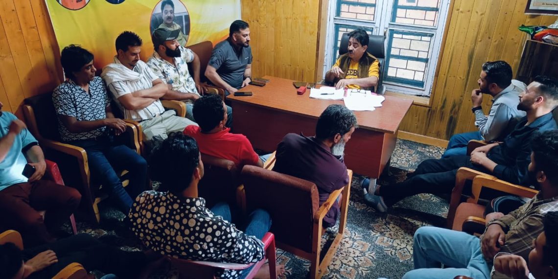 Office of the District President Bharatiya Janata Party District Srinagar