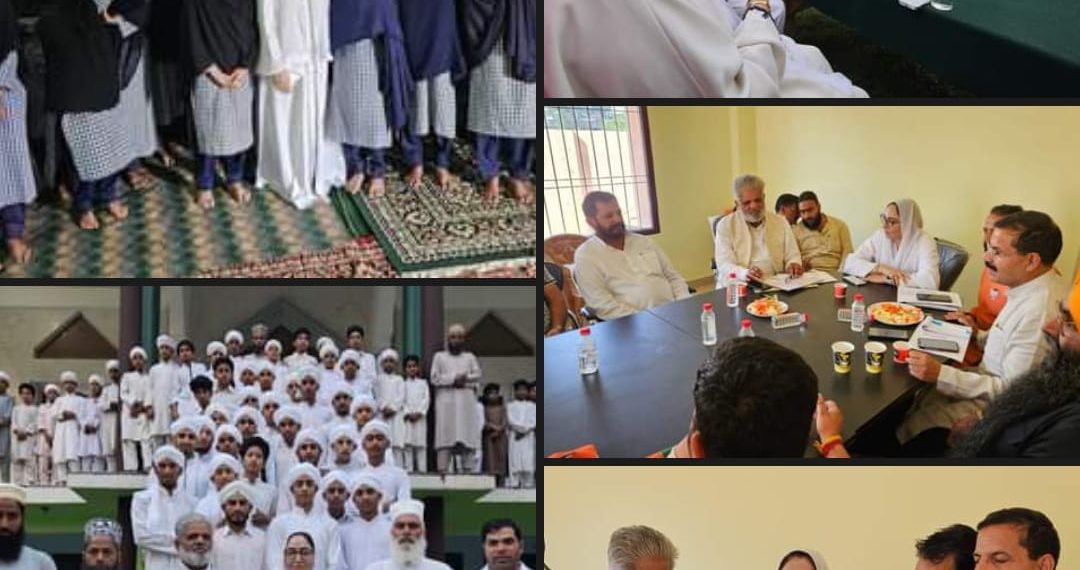 Dr Darakhshan visits educational institutions, meets public delegations & BJP leaders at Poonch