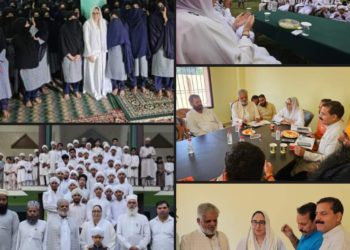 Dr Darakhshan visits educational institutions, meets public delegations & BJP leaders at Poonch
