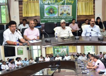 World Bee Day Agriculture Department Jammu organises awareness events themed “Bee Engaged with Youth”