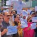 BJP District Srinagar Organizes Peaceful Protest Against Killing of Aijaz Ahmed Sheikh