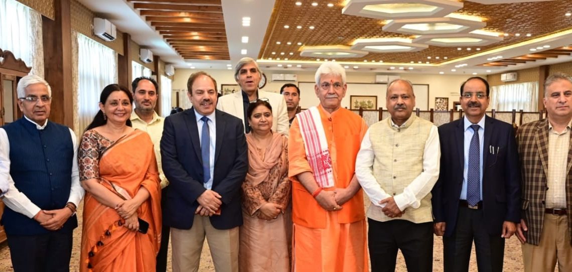 Lt Governor chairs J&K Higher Education Council meeting