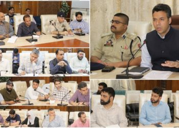 Lok Sabha Elections-2024 RO Srinagar PC reviews preparedness regarding arrangements for Counting of Votes