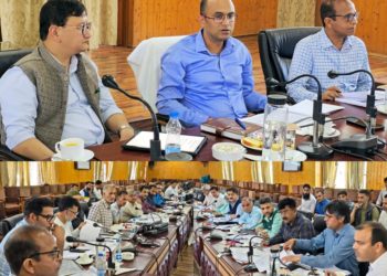 Bhupinder Kumar reviews functioning of PWD in North Kashmir