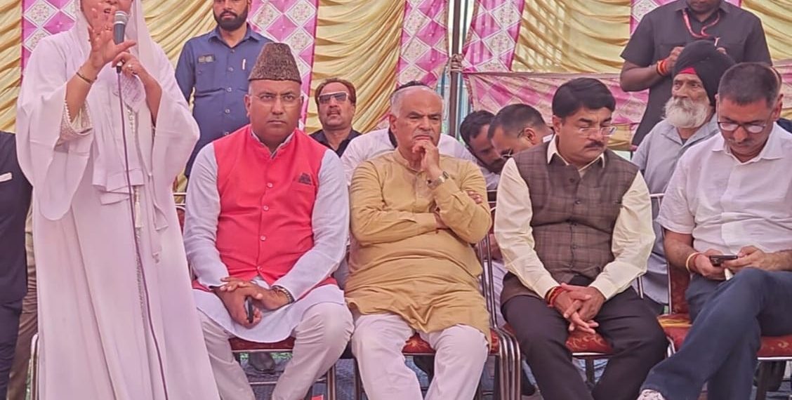Ashok Koul, Dr Darakhshan Andrabi, G A Khatana & Narendra Patil addressed BJP rally at Dasaal Rajouri