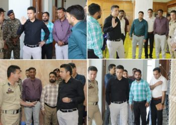 Lok Sabha Elections-2024 Counting of Votes: RO Srinagar PC inspects Counting Centres at SKICC-Centaur