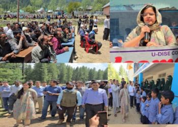 DC Kupwara visits far flung Budnamal area, inspects various public institutions, hears public issues