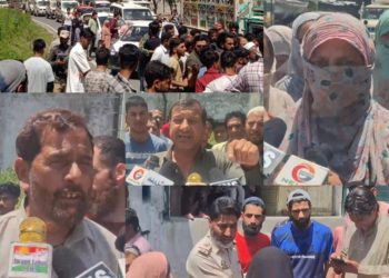 Anguish Over Water Crisis Leads Chamkote Karnah Residents to Block NH701