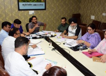DC reviews working of health department, patient care scenario in Jammu District