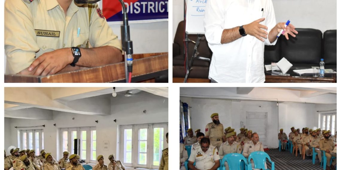 Police organizes 05-days workshop on New Criminal Laws in Budgam