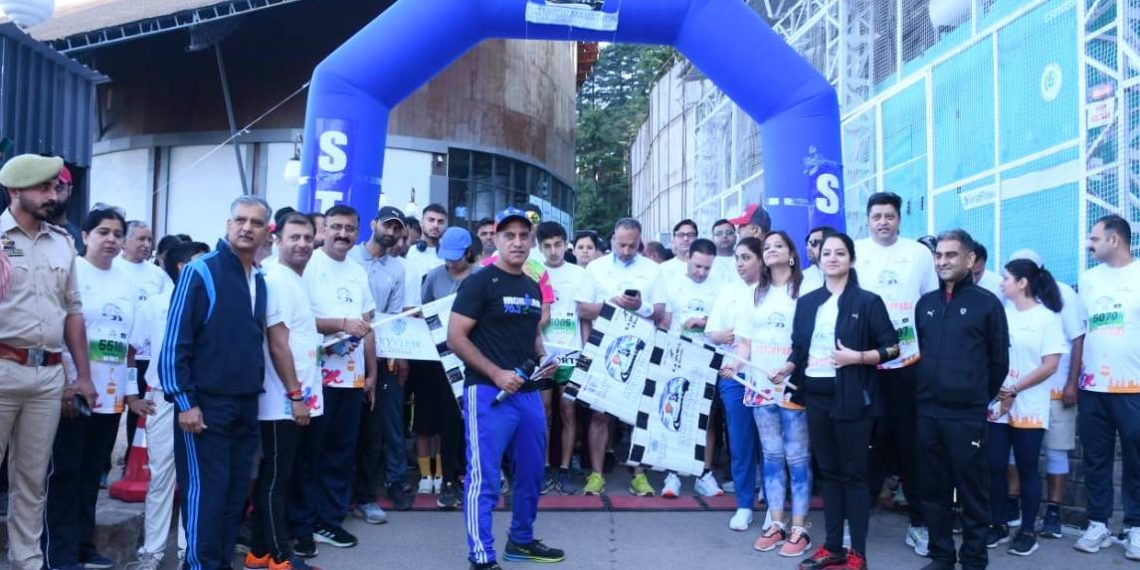 Visit Patnitop Series Marathon 4.0 held to encourage Sustainable Tourism Over 600 Runners participate in inspiring event