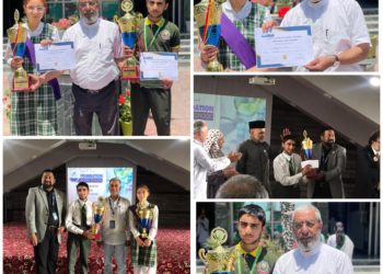 GVEI students secure 1st position in Foundation World School speech competition