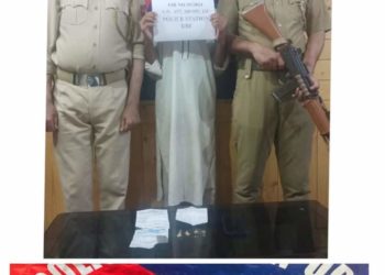 Police cracks theft case in Baramulla, 1 arrested Stolen property recovered