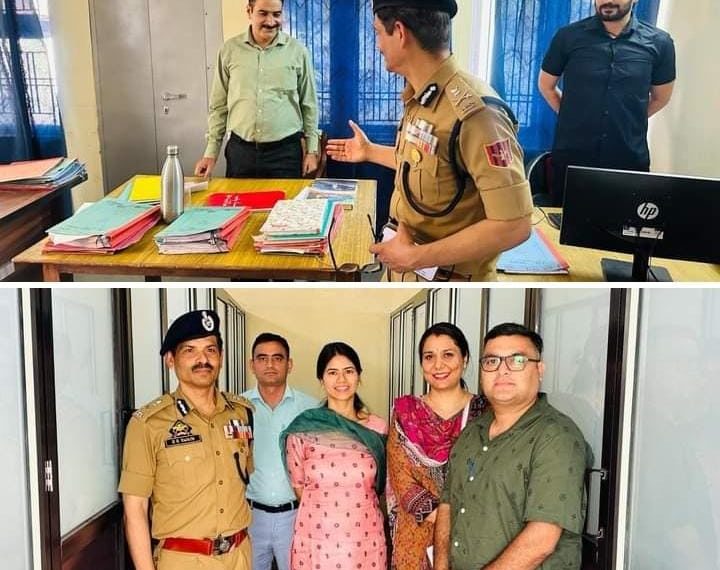 DGP J&K makes surprise visit to SIA Jammu; Reviews its working and interacts with officials