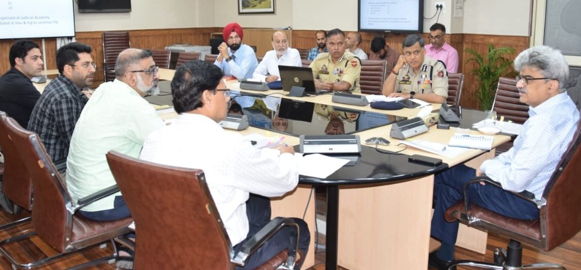 CS reviews progress on implementation of new Criminal Laws in JK