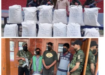 Police recovers huge consignment of contraband substances in Kulgam; arrests 03 drug peddlers in Sopore