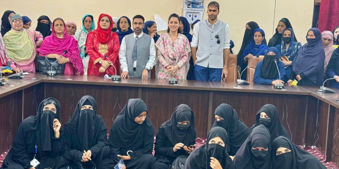 Rouble Nagi Art Foundation Hosted Women Empowerment and Menstrual Hygiene Program with Anganwadi, Aasha Workers and young college Girls in Ananthag, kashmir
