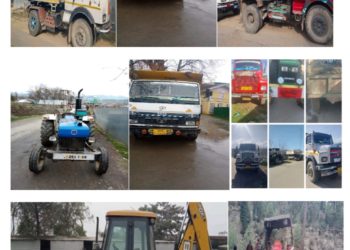 Handwara Police District continues its vigorous campaign against illegal mining activities