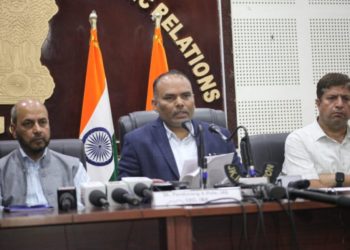 JK Records 58% polling- Highest Voter Turnout in 35 Years,  surpassing the 49.58 % in 2014,  47.99% in 1996: CEO P.K Pole