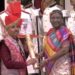 The President of India confers Padma Shri to Shri Romalo Ram of Jammu & Kashmir in the field of Art during the Civil Investiture Ceremony