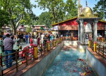 Around 5,000 Kashmiri Pandits leave for Kheerbhawani Mela in Kashmir amid tight security