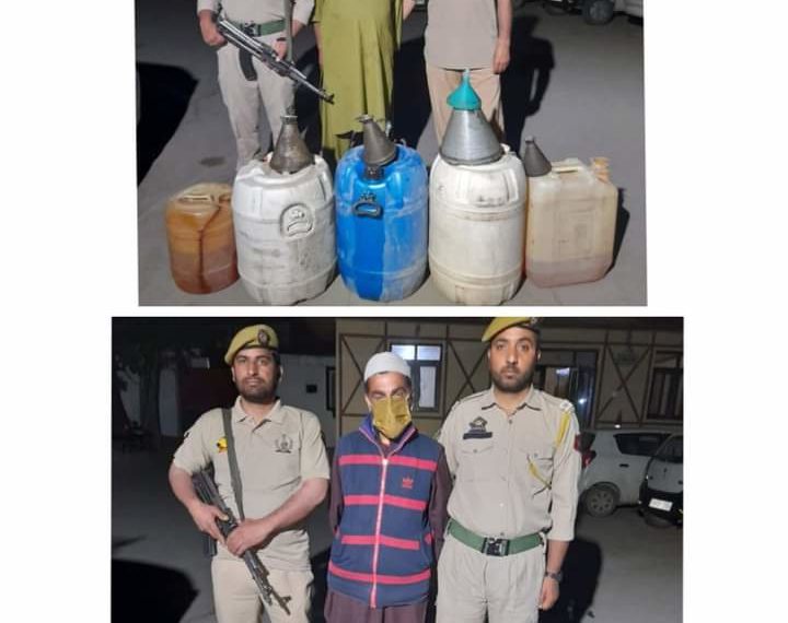 Crackdown on blackmarketeers- Police recovered Illicit petrol, diesel & kerosene in Baramulla, 2 accuseds arrested