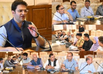 DC Kulgam reviews arrangements for Mela Kheer Bhawani