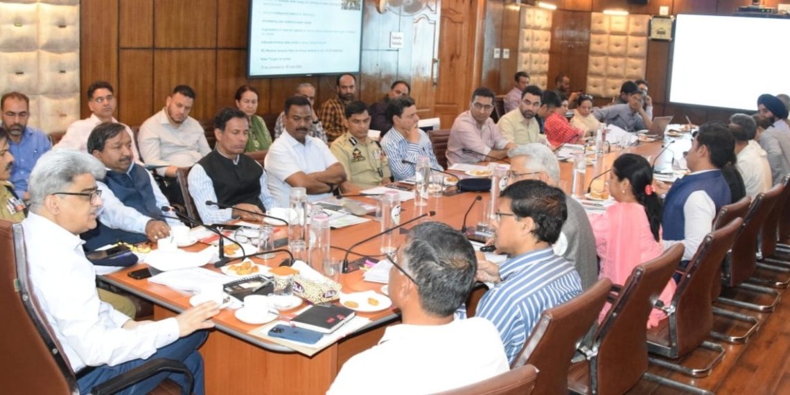CS reviews preparations for SANJY-2024 Asks for augmentation of facilities, completion of pending works before commencement of Yatra