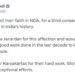 The people of the country have expressed their trust in the NDA for the third consecutive time.