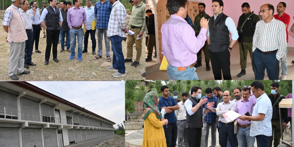 DC Kulgam takes stock of pace & progress of MC Kulgam work projects