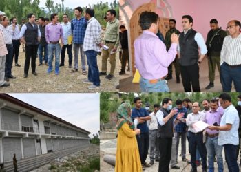 DC Kulgam takes stock of pace & progress of MC Kulgam work projects