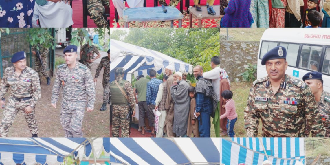 CRPF Organizes Medical Camp in Watlab, Sopore