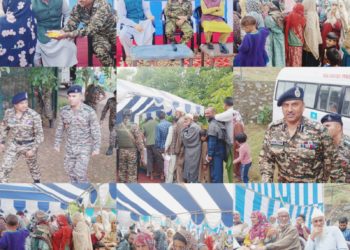CRPF Organizes Medical Camp in Watlab, Sopore