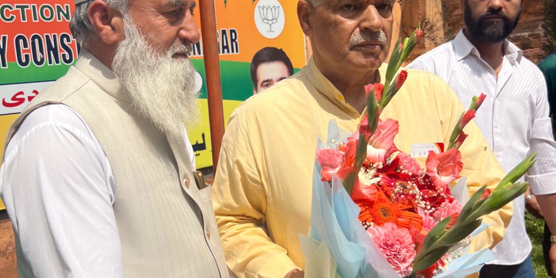 BJP General Secretary (Organization) Jammu, Kashmir, and Ladakh, Ashok Koul, Addresses Party Workers in Srinagar