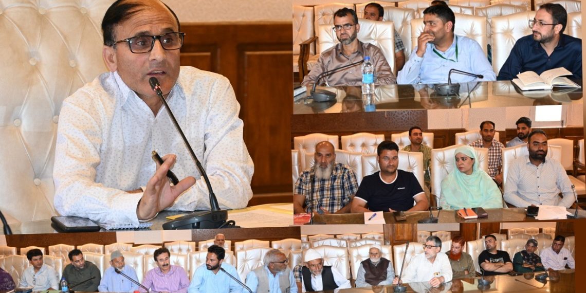 ADDC reviews arrangements for Eid-ul-Adha at Kulgam