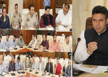 DC Srinagar finalizes arrangements for auspicious festival of Eid-ul-Adha