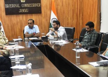 Div Com Jammu reviews progress of beautification, development works in Bagh-e-Bahu & Bahu Fort