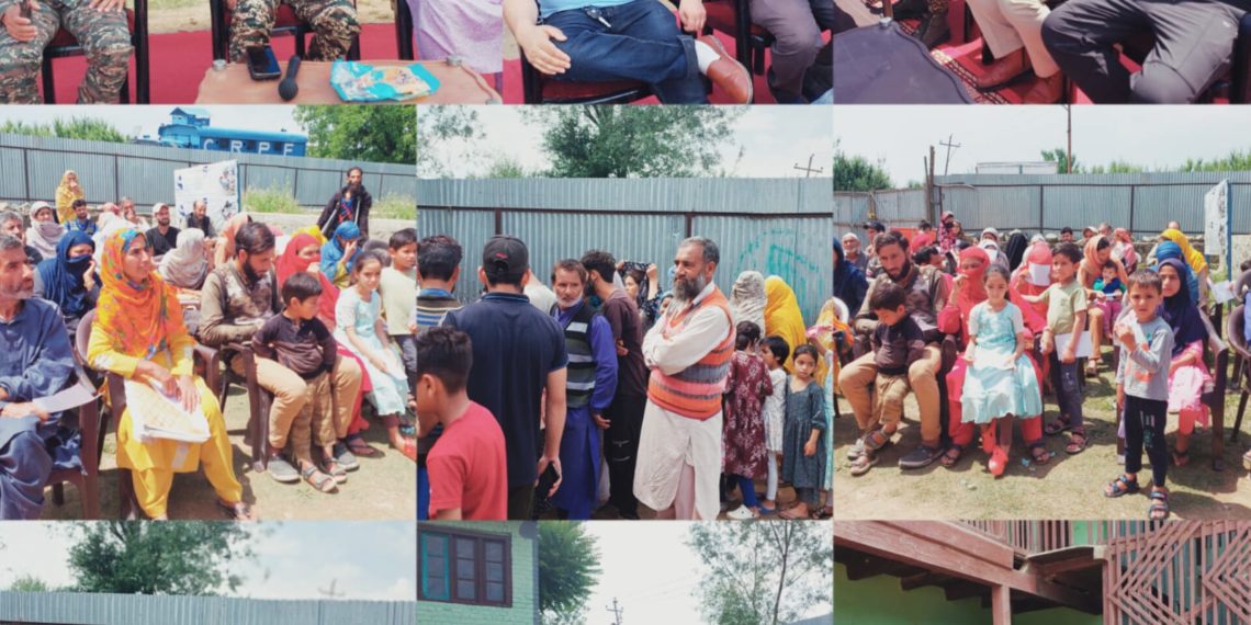 179 BN CRPF Organizes Medical Camp in Mundji Zaingeer