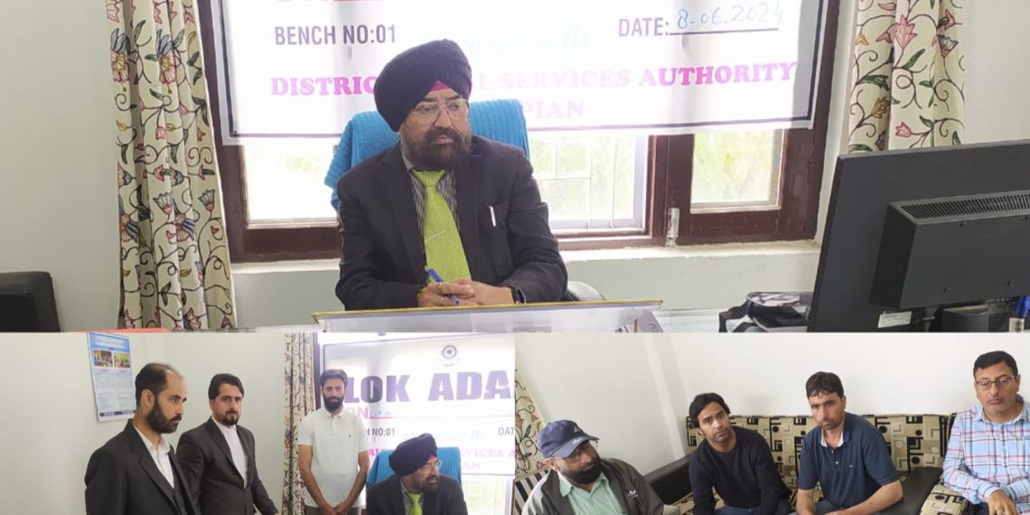 Special Lok Adalat held at Shopian