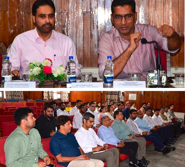 RDD Secretary inaugurates capacity building programme for newly appointed JKAS officers at IMPARD
